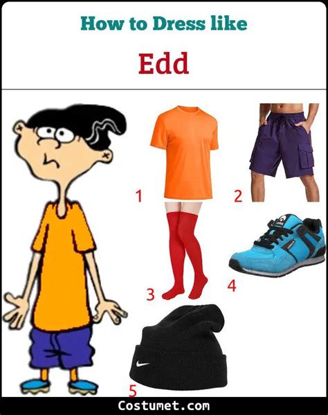 Ed Edd n Eddy Costume for Halloween