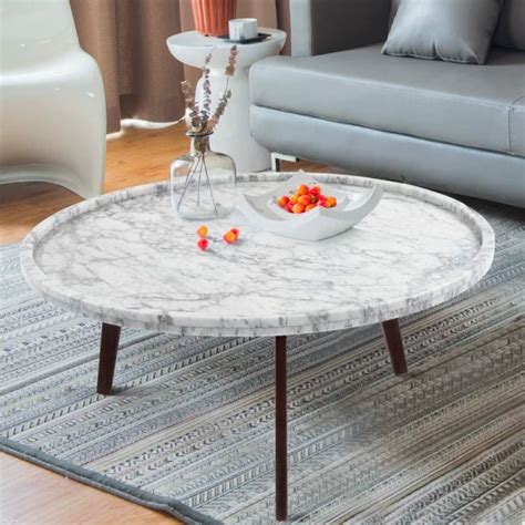 51 Marble And Faux Marble Coffee Tables That Define Elegance
