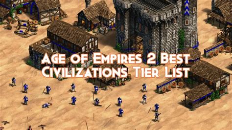 Age of Empires 2 Best Civilizations Tier List - Pillar Of Gaming