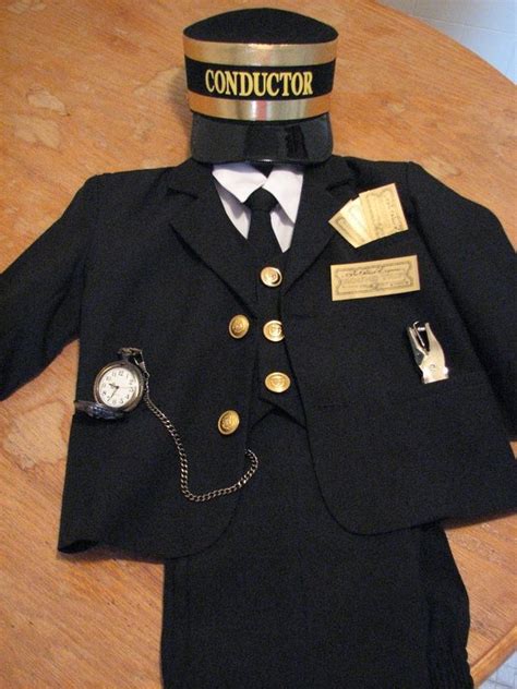 Train Conductor Costumes | Train conductor costume, Polar express ...