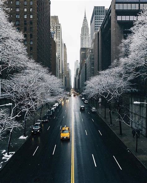 Snowy Streets #NYC | Street photography, Travel, Winter is here