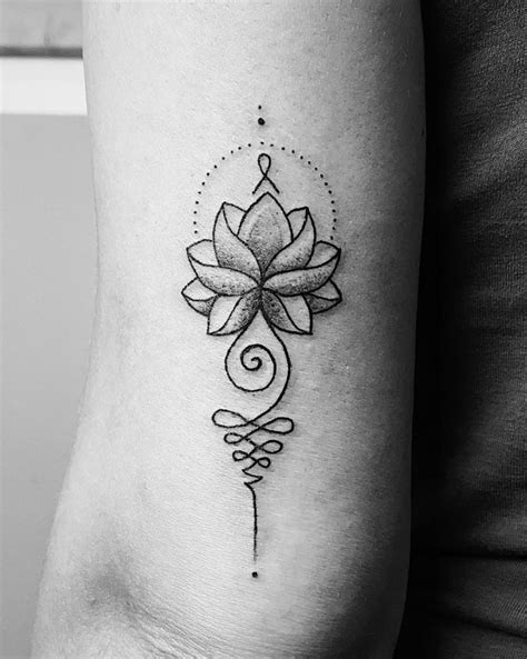 Buddhist Lotus Tattoo