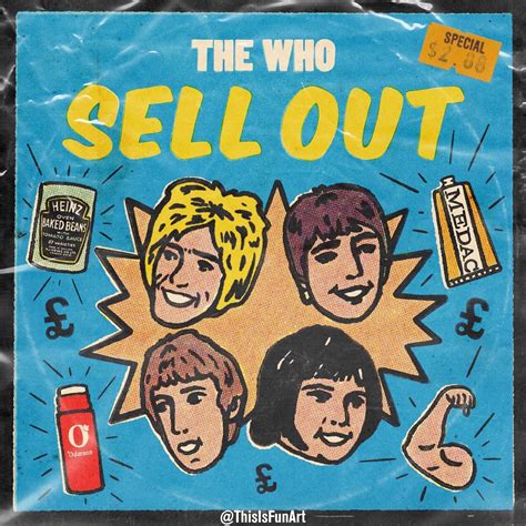 The Who - Sell Out : r/fakealbumcovers