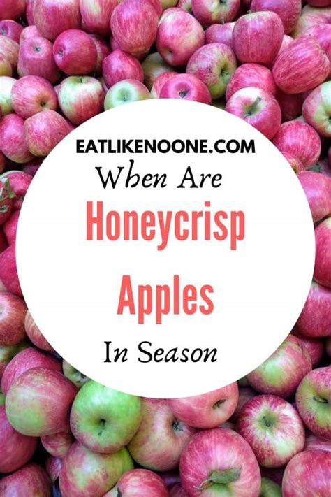 When are Honeycrisp Apples in Season? - Eat Like No One Else