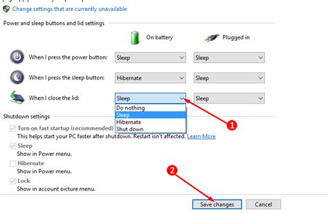 How to Customize Closing Lid Settings in Windows 10