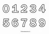 Numeri Da Stampare Colorare E Ritagliare Per Bambini  PianetaBambiniit sketch template