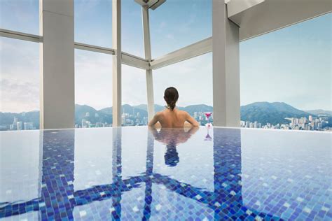 The Ritz-Carlton, Hong Kong Hotel – West Kowloon, Hong Kong – Pool View – TRAVOH