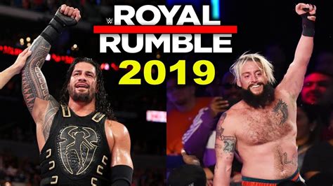 Wwe royal rumble 2019 - axisloxa