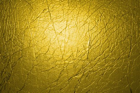 Gold Colored Leather Texture – Photos Public Domain