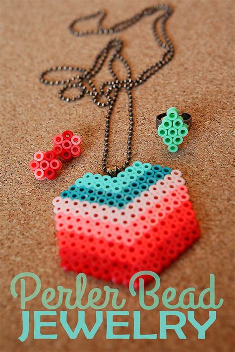 Perler Beads Jewelry Tutorial