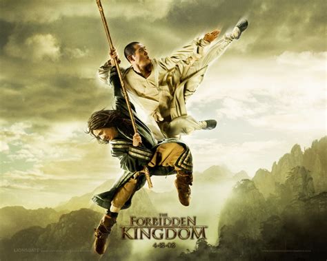 The Forbidden Kingdom starring Jet Li, Jackie Chan and Collin Chou