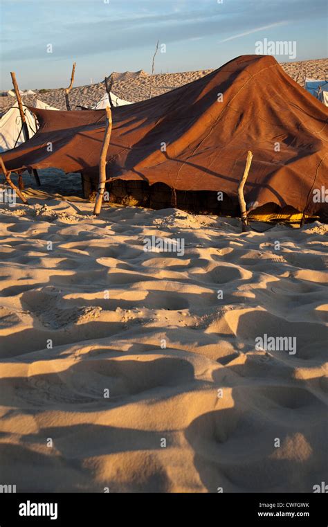 Touareg tent at sunset, Sahara desert, near Timbuktu, Mali Stock Photo, Royalty Free Image ...