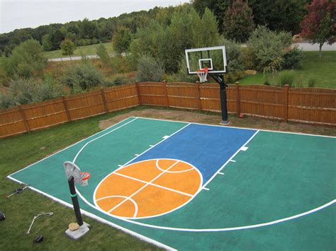 35 Terrific Backyard Basketball Court Dimensions Measurements - Home ...