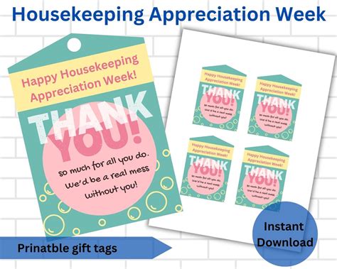 Housekeeping Week, Housekeeping Appreciation Week, Housekeeping Week ...