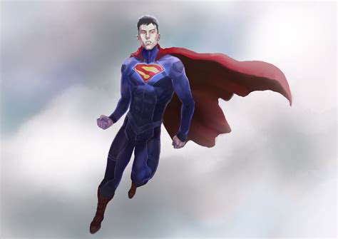 Superman Flying Art Wallpaper,HD Superheroes Wallpapers,4k Wallpapers,Images,Backgrounds,Photos ...