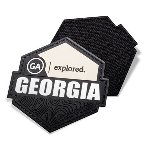 Georgia State Patch - Tred Cred