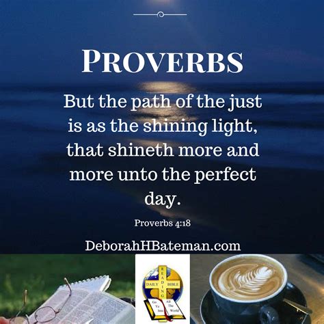 Deborah H Bateman - Author | Proverbs 4 18