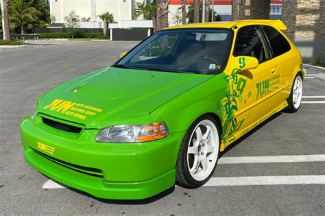 JUN-Modified 1996 Honda Civic Hatchback 5-Speed for sale on BaT Auctions - closed on June 6 ...