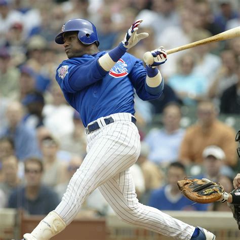 Sammy Sosa Cubs Home Run