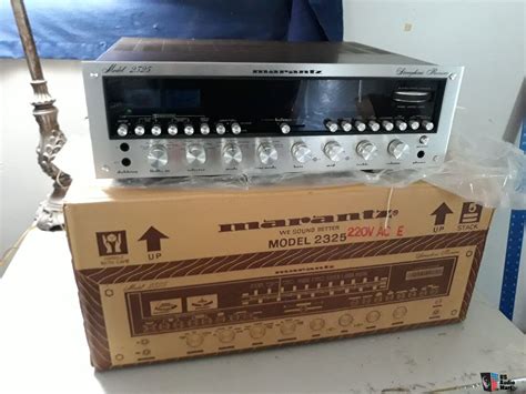 Vintage Marantz 2325 Stereo Receiver Mint in Box with LED upgrade READ ...