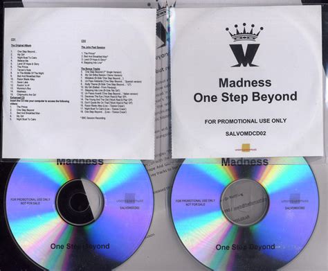 Madness - One Step Beyond... (2009, CDr) | Discogs