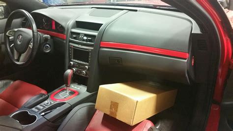 My 2009 Pontiac G8 GT: Interior trim wrapped