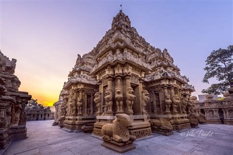 The Kovils of Kanchi Kailasanathar Temple - Rare Photos by Viki Pandit