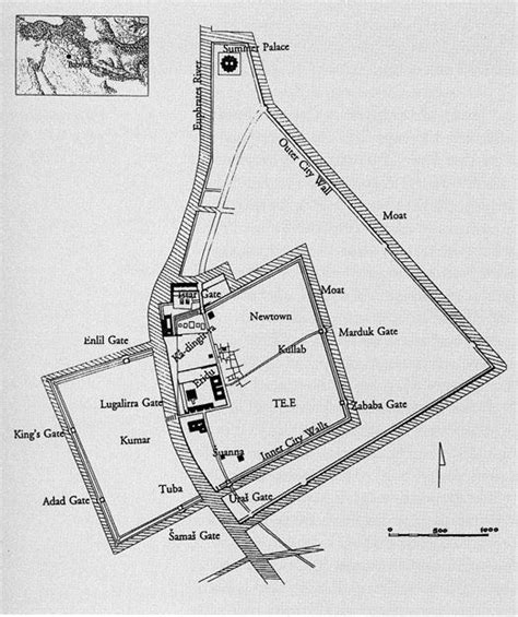 Babylon city plan | Babylon city, Mesopotamia, How to plan