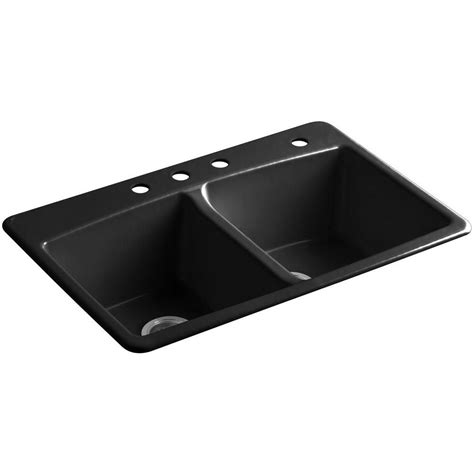 The classic Brookfield sink has been updated with a slimmer divider and expanded bowls that ...