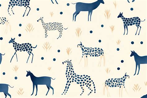 Pattern animal backgrounds wildlife. | Premium Photo Illustration - rawpixel