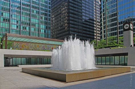 First National Bank of Chicago Plaza Fountain ( now the Chase Bank). My ...