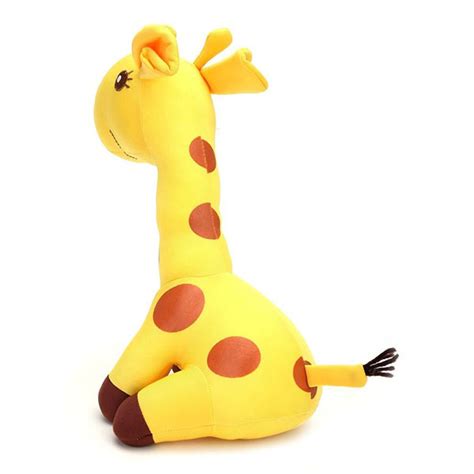 Buy Yellow Giraffe Customized Stuffed Soft Toy | yourPrint