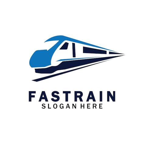 Premium Vector | Train logo vector illustration design.fast train logo ...