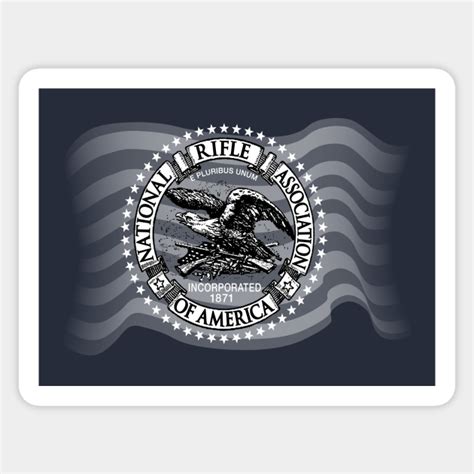 Vintage 1871 NRA logo - Nra - Sticker | TeePublic