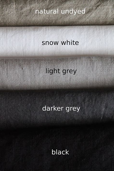 What Color Is Natural Flax Fabric | Natural Linen Color | LINENSPACE