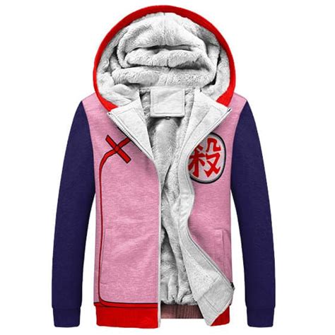 DBZ Mercenary Tao Cosplay Fleece Hooded Jacket