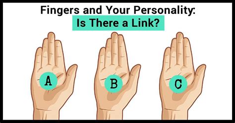 What Do Your Fingers Reveal About Your Personality