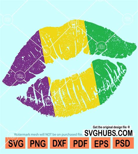 Mardi gras lips svg, Mardi Gras svg, Lips Fleur De Lis svg, Fat Tuesday ...