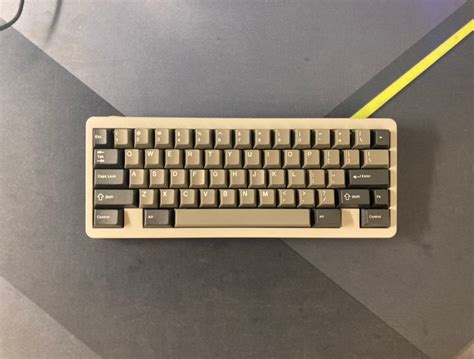 KBDFans D60 E-Coating Gray WKL with Glorious Holy Panda Custom Mechanical Keyboard, Computers ...