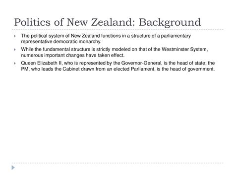 Politics of New Zealand