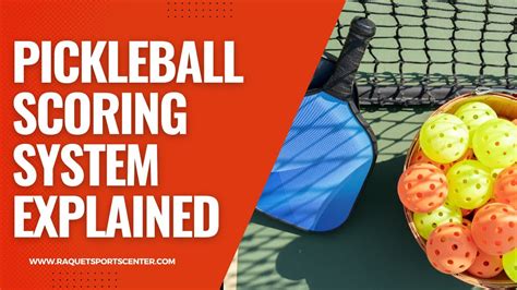 Pickleball Scoring System Explained | Racquet Sports Center - YouTube