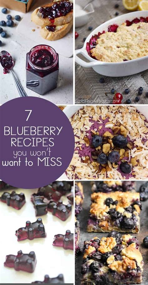 Blueberry Recipes + Inspiration Monday - Refresh Restyle