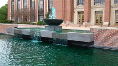 Edmon Low Library Fountain - Stillwater, OK - Fountains on Waymarking.com