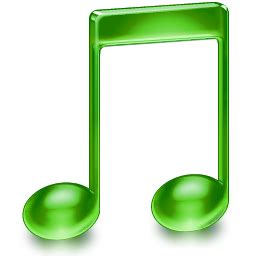 Green Music Note Png - ClipArt Best