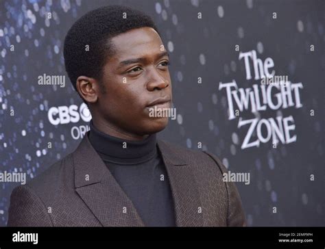 Damson Idris arrives at the CBS All Access New Series "The Twilight Zone" Premiere held at the ...