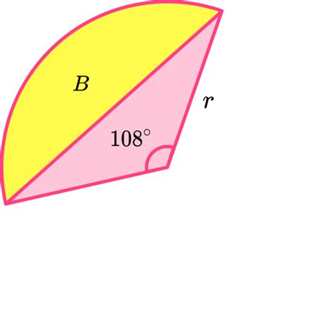 Area Of A Segment - GCSE Maths - Steps, Examples & Worksheet