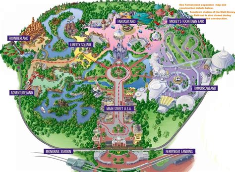 mapas-Disney-Magic-Kingdom-orlando - GaskaTours, Inc.