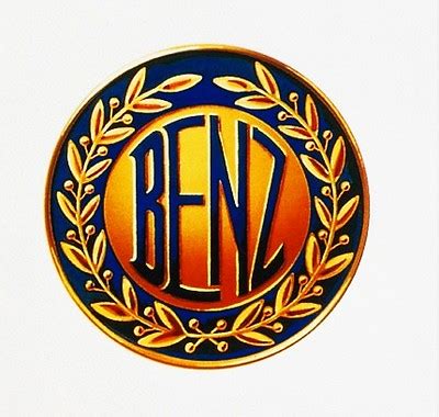 Carl Benz Emblem LOGO Gold Lorbeerkranz - laurel symbol of… | Flickr