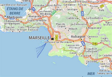 MICHELIN Marseille 05 map - ViaMichelin