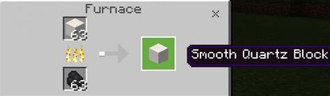 How do you make smooth quartz in minecraft | Croquette